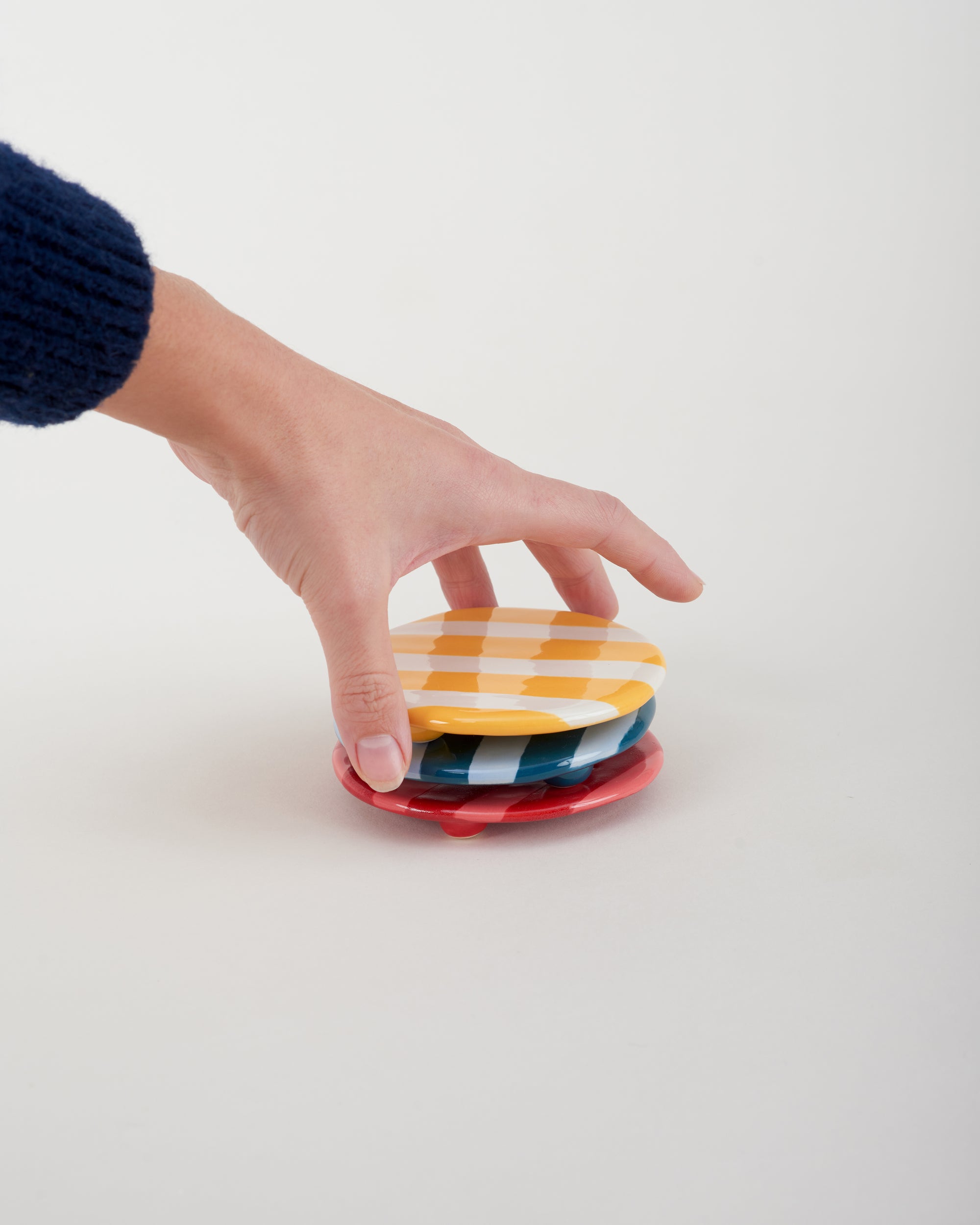Striped Coasters