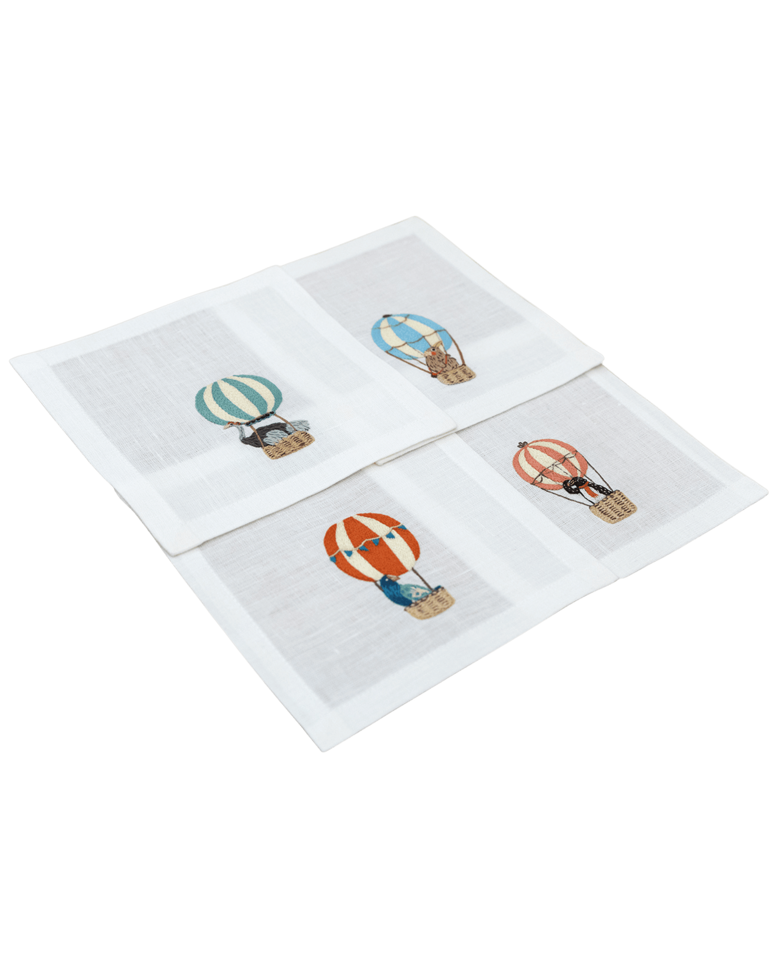 Balloon Safari - Cocktail Napkins (Set of 4)