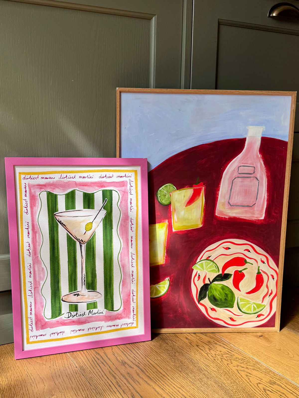 Dirtiest Martini, Cocktail Art Print