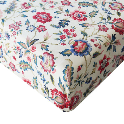 Fitted Sheet made with Liberty Fabric EVA BELLE - Coco & Wolf