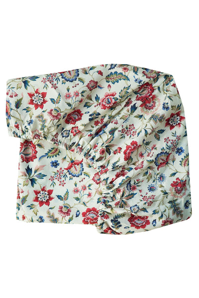 Fitted Sheet made with Liberty Fabric EVA BELLE - Coco & Wolf