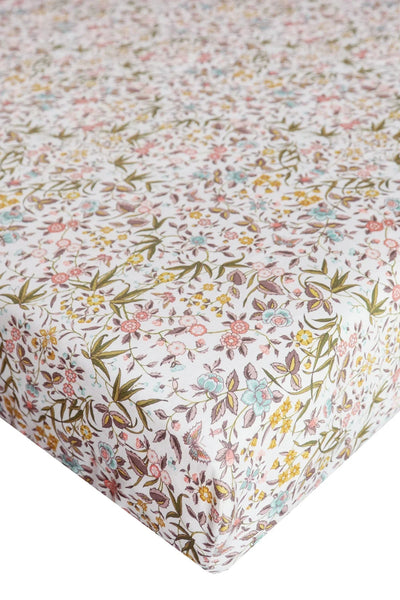 Fitted Sheet made with Liberty Fabric TAPESTRY - Coco & Wolf