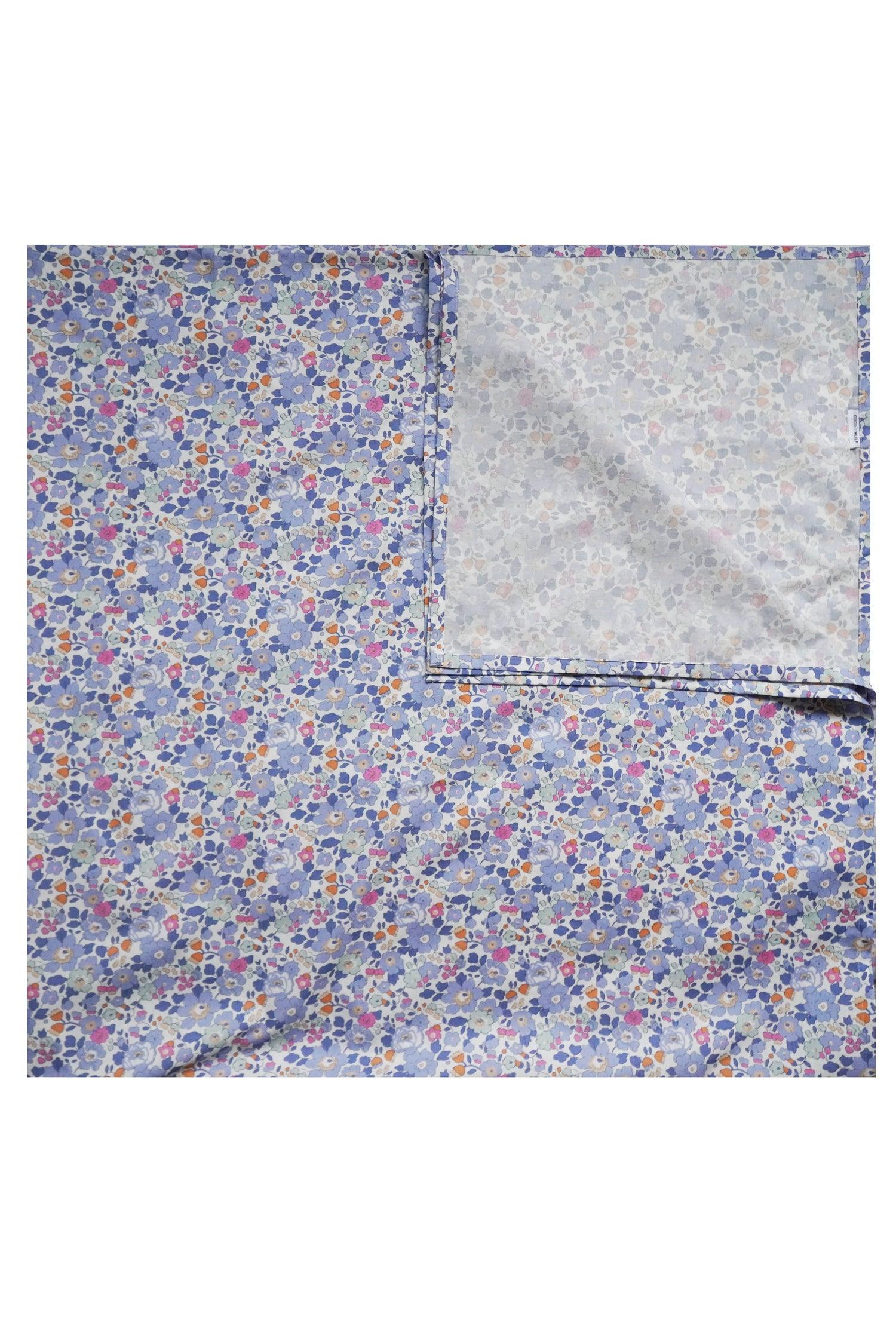 Tablecloth made with Liberty Fabric BETSY LAVENDER BLUE - Coco & Wolf
