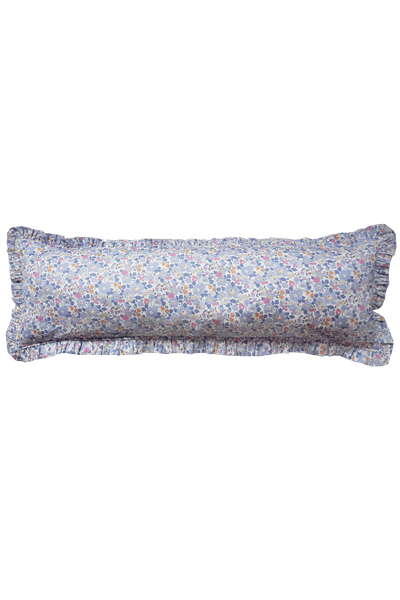 Ruffle Bolster Lumbar Cushion made with Liberty Fabric BETSY - Coco & Wolf