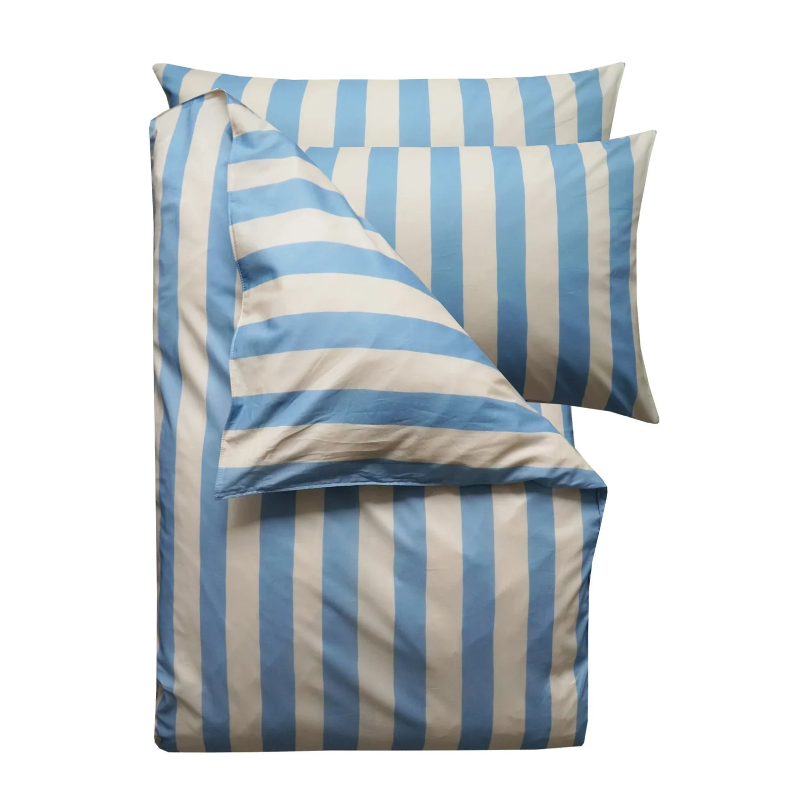 Complete Bedding Set Made With Liberty Fabric Vacation Stripe