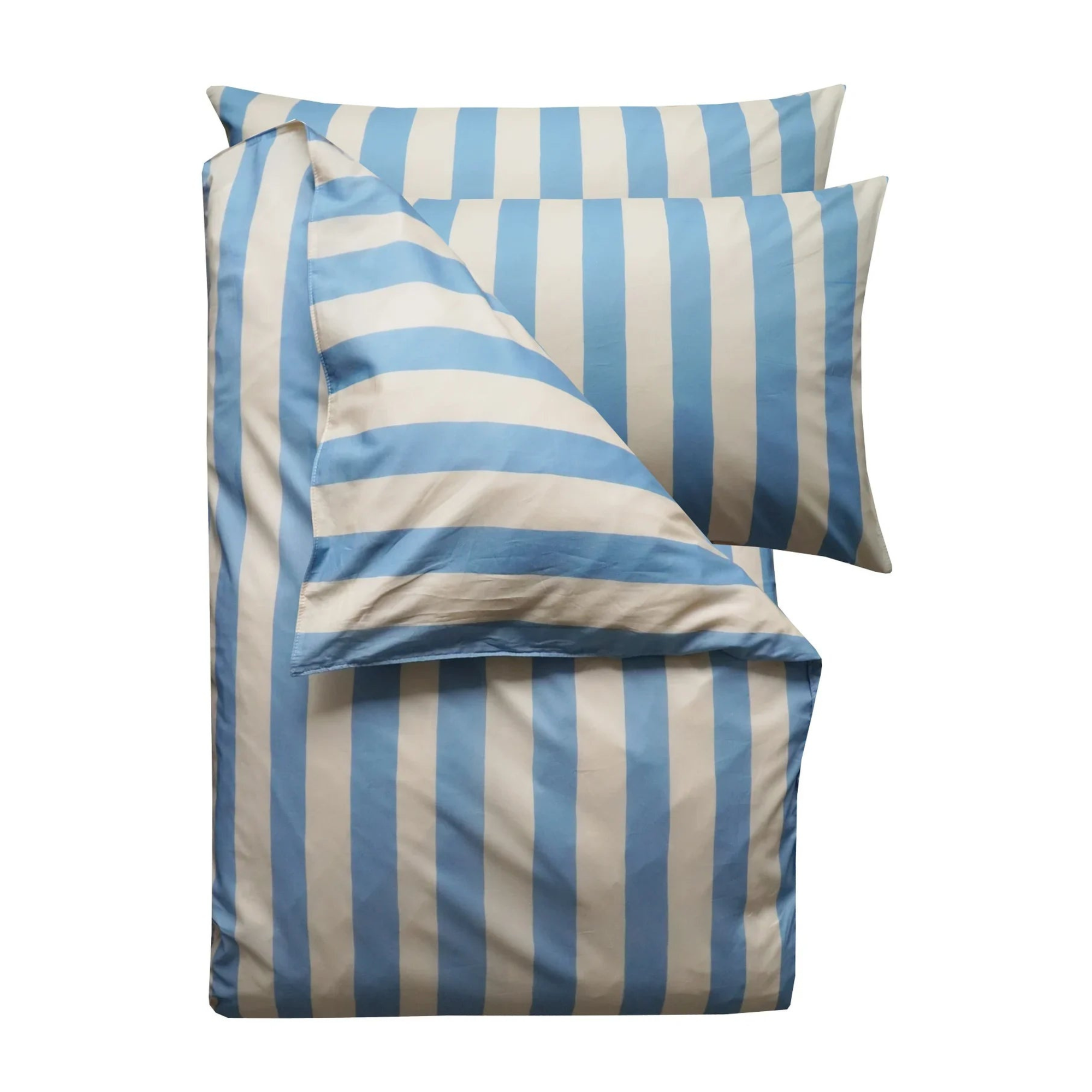 Complete Bedding Set Made With Liberty Fabric Vacation Stripe