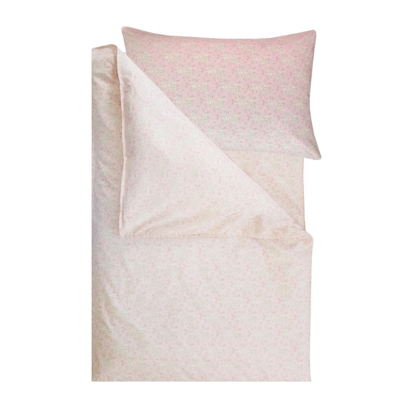 Complete Bedding Set Made With Liberty Fabric Capel Pink