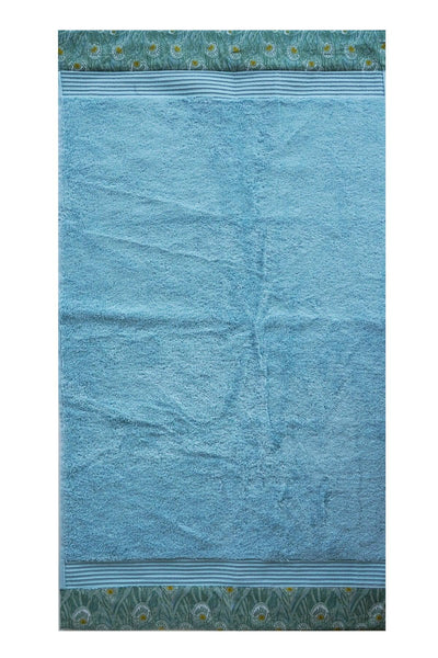 Border Edge Towel made with Liberty Fabric QUEEN HERA - Coco & Wolf