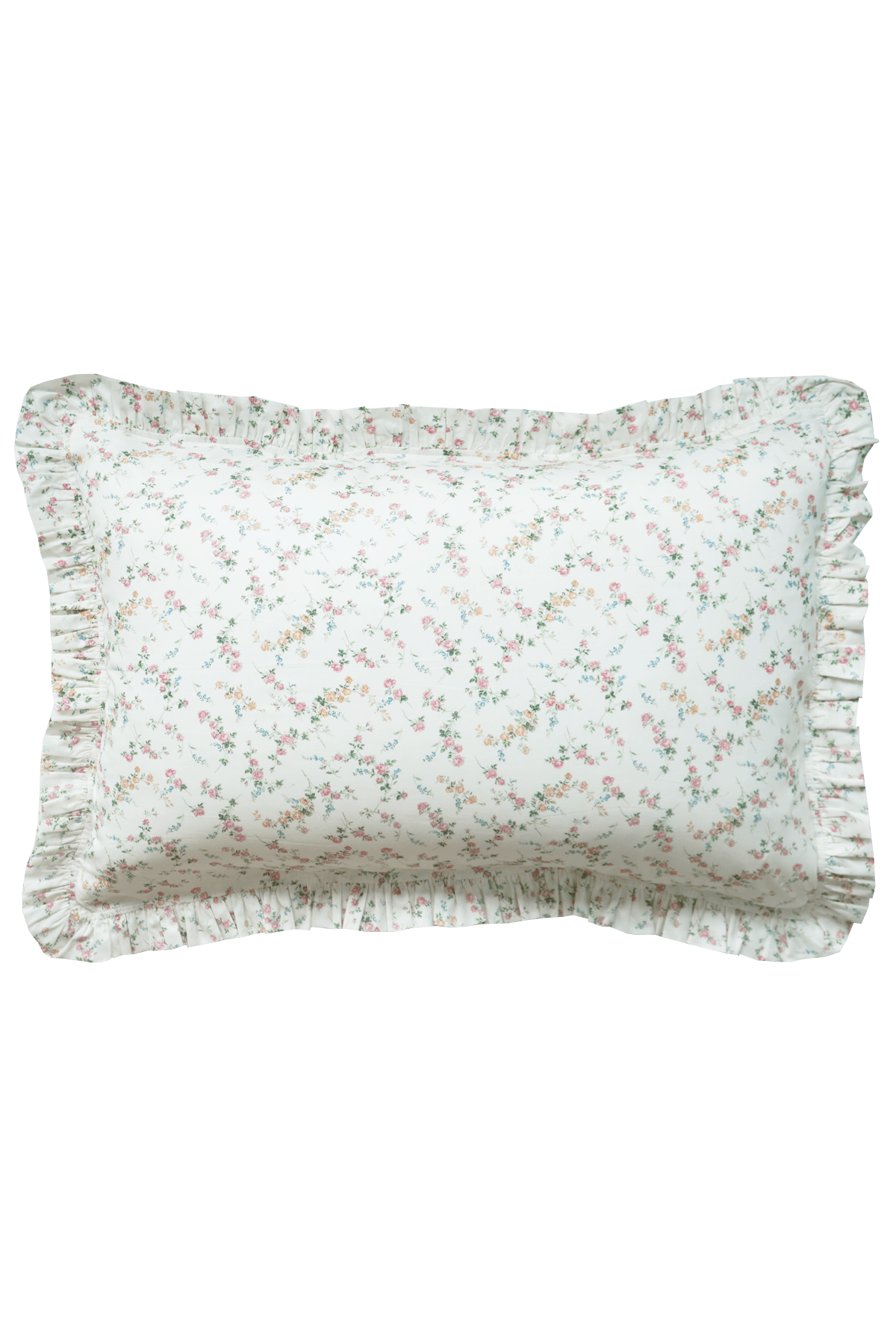 Frill Edge Pillowcase made with Liberty Fabric ELIZABETH - Coco & Wolf