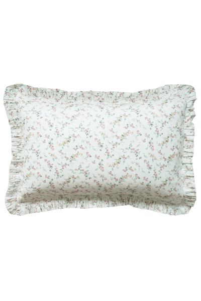 Frill Edge Pillowcase made with Liberty Fabric ELIZABETH - Coco & Wolf