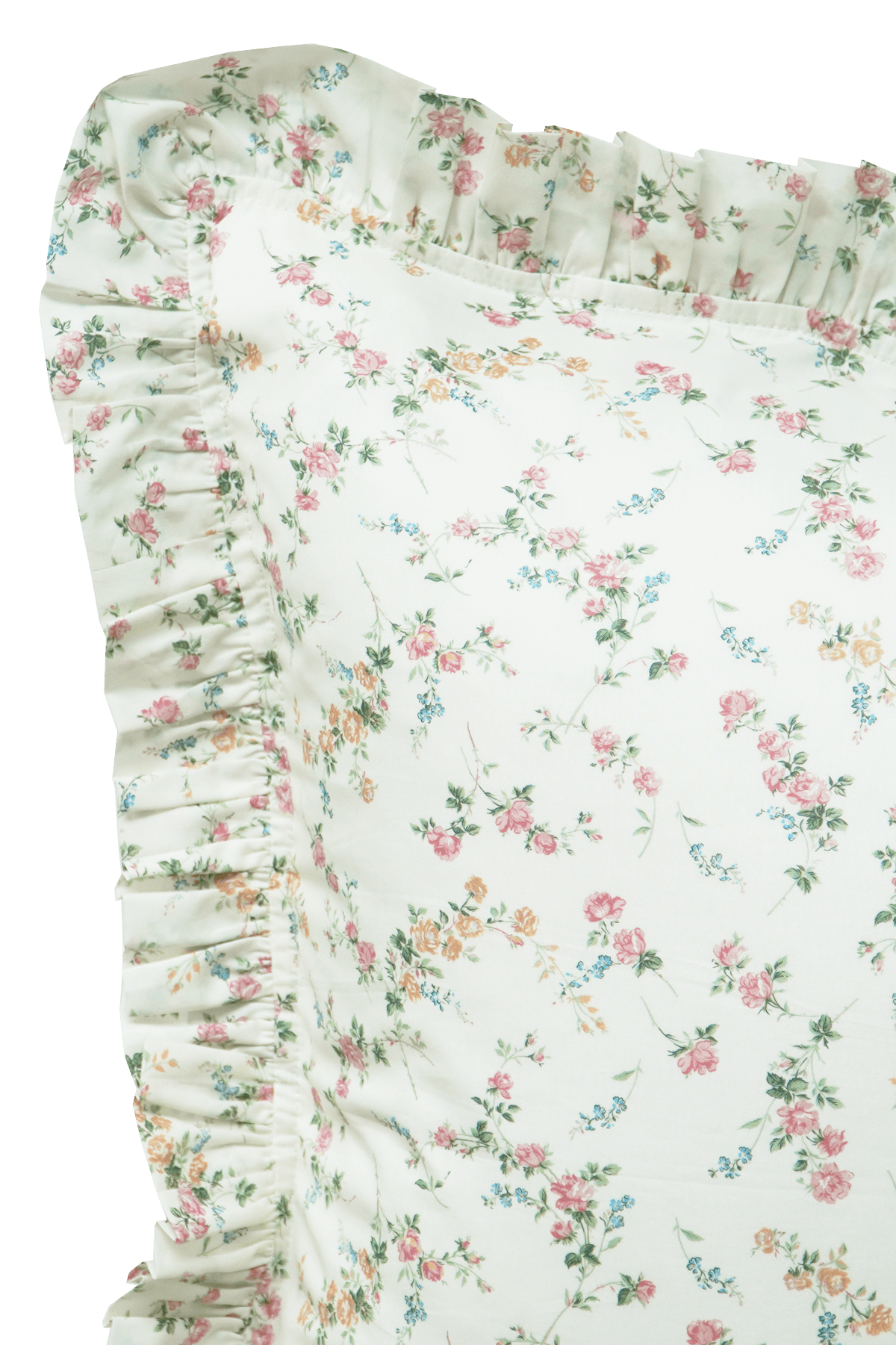 Frill Edge Pillowcase made with Liberty Fabric ELIZABETH - Coco & Wolf