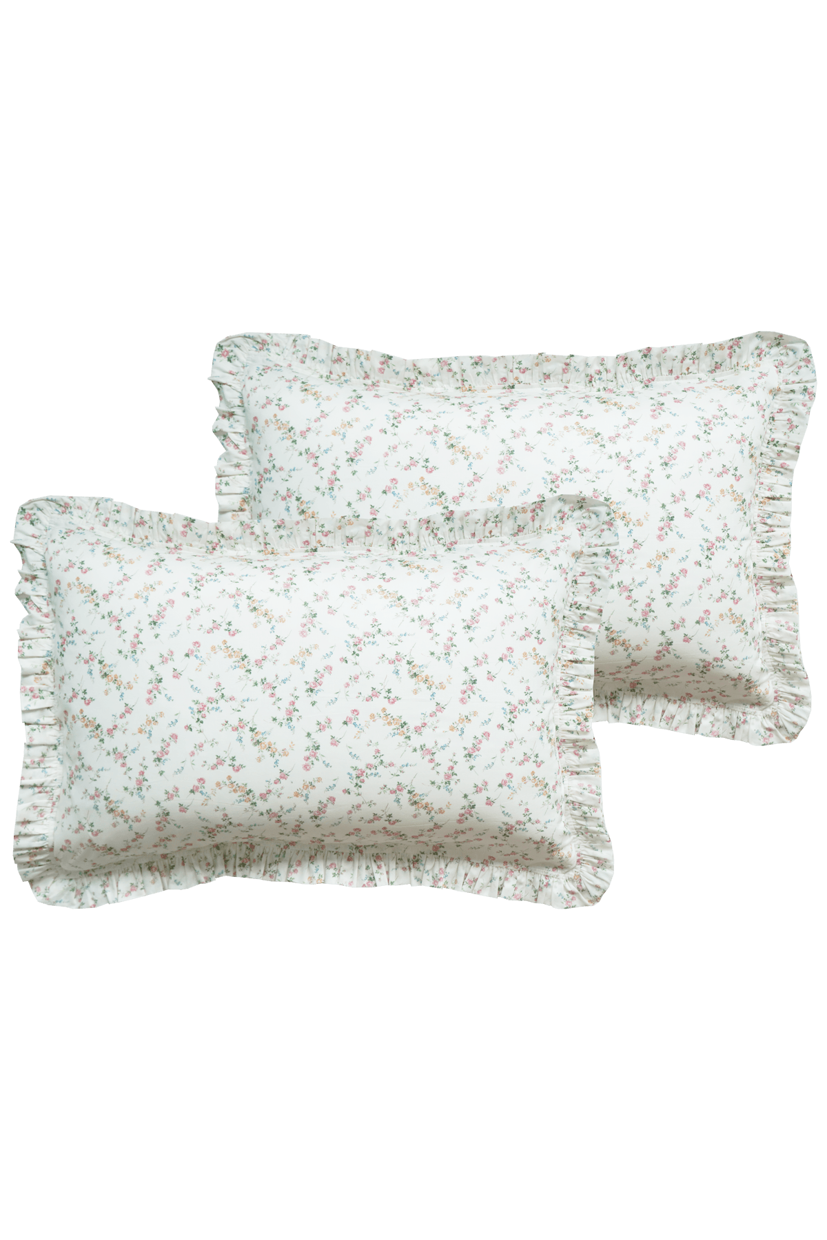 Frill Edge Pillowcase made with Liberty Fabric ELIZABETH - Coco & Wolf