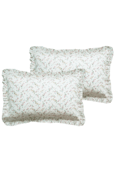 Frill Edge Pillowcase made with Liberty Fabric ELIZABETH - Coco & Wolf