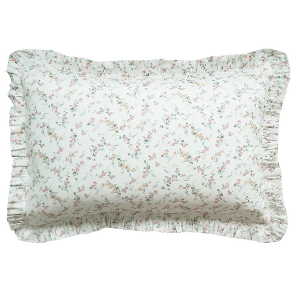 Frill Edge Pillowcase made with Liberty Fabric ELIZABETH - Coco & Wolf