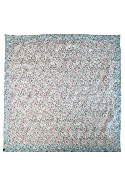 Picnic Blanket Made With Liberty Fabric Betsy Blossom Pink & Betsy Lavender