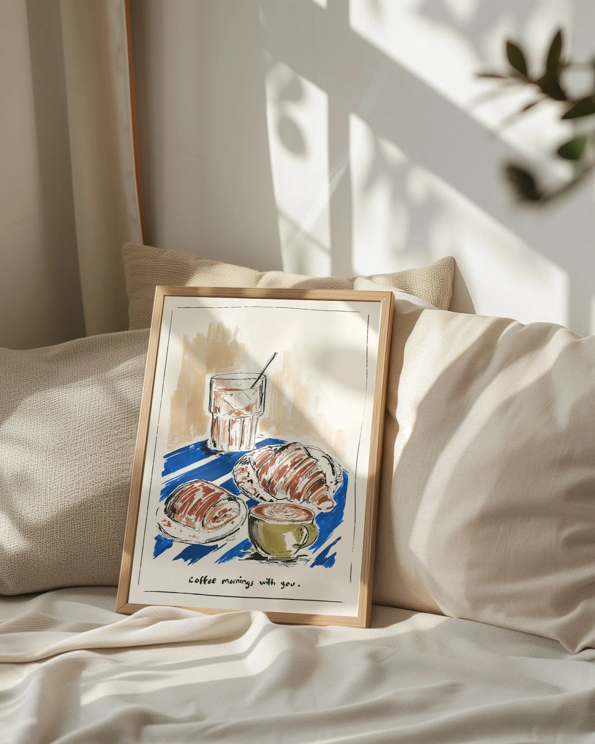 Coffee Mornings with You' Print