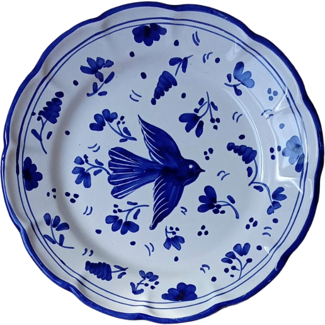 Colomba Plate Dark Blue - 20cm