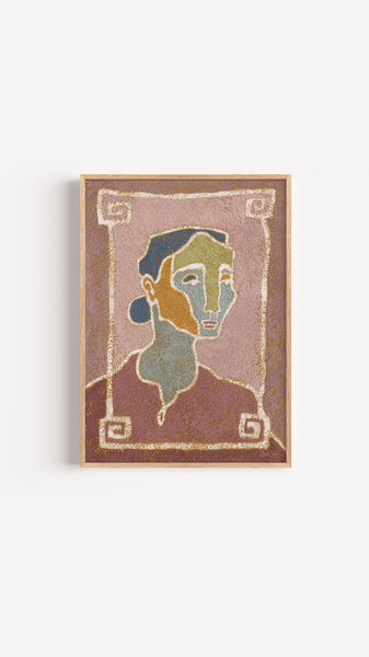 Colour Story No. 10 - Portrait Wall Art Print
