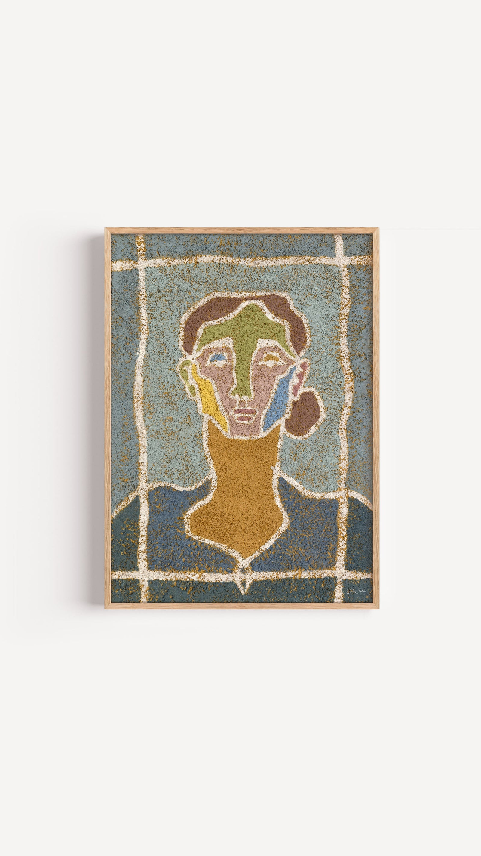 Colour Story No. 11 - Portrait Wall Art Print