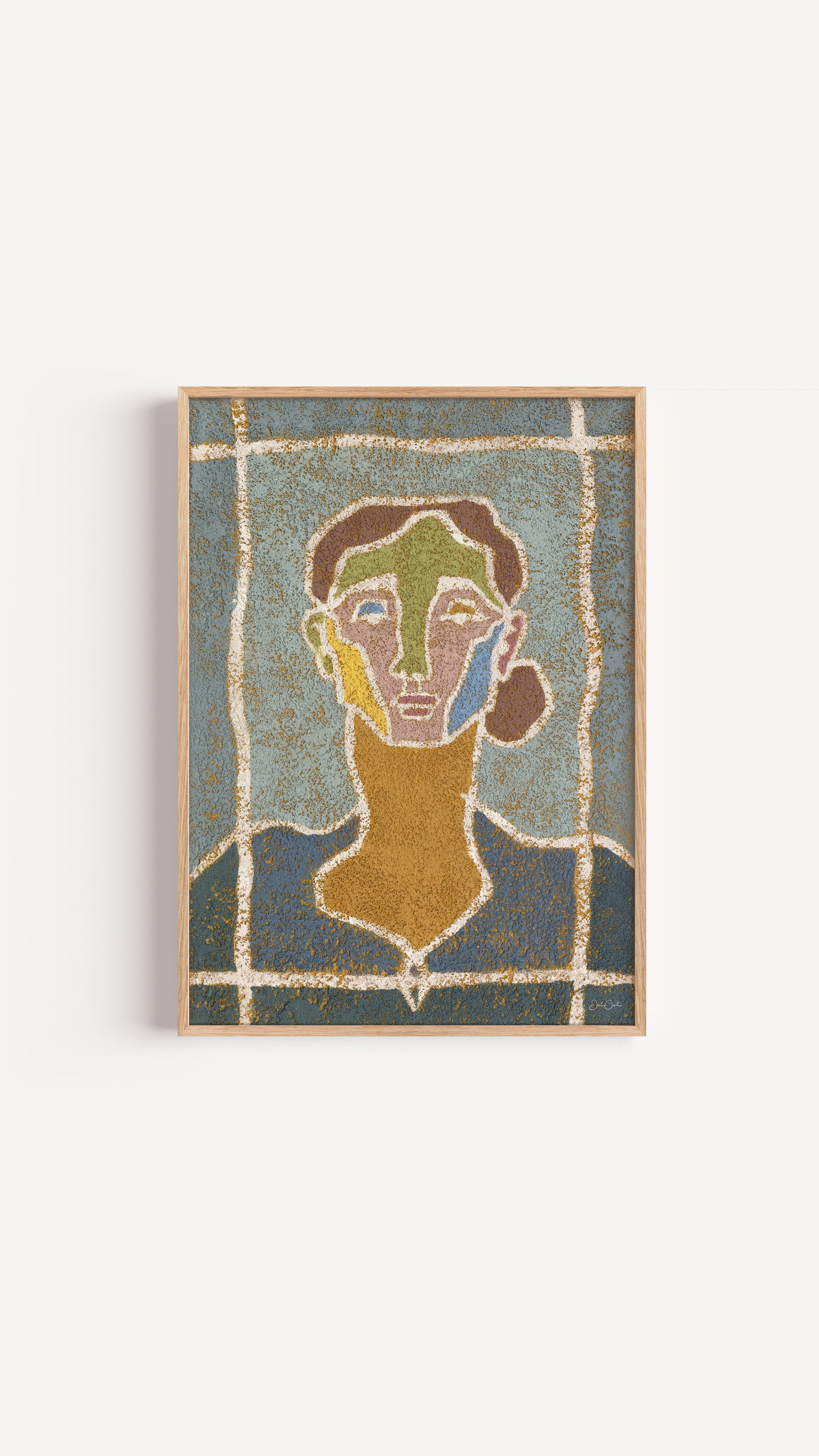 Colour Story No. 11 - Portrait Wall Art Print