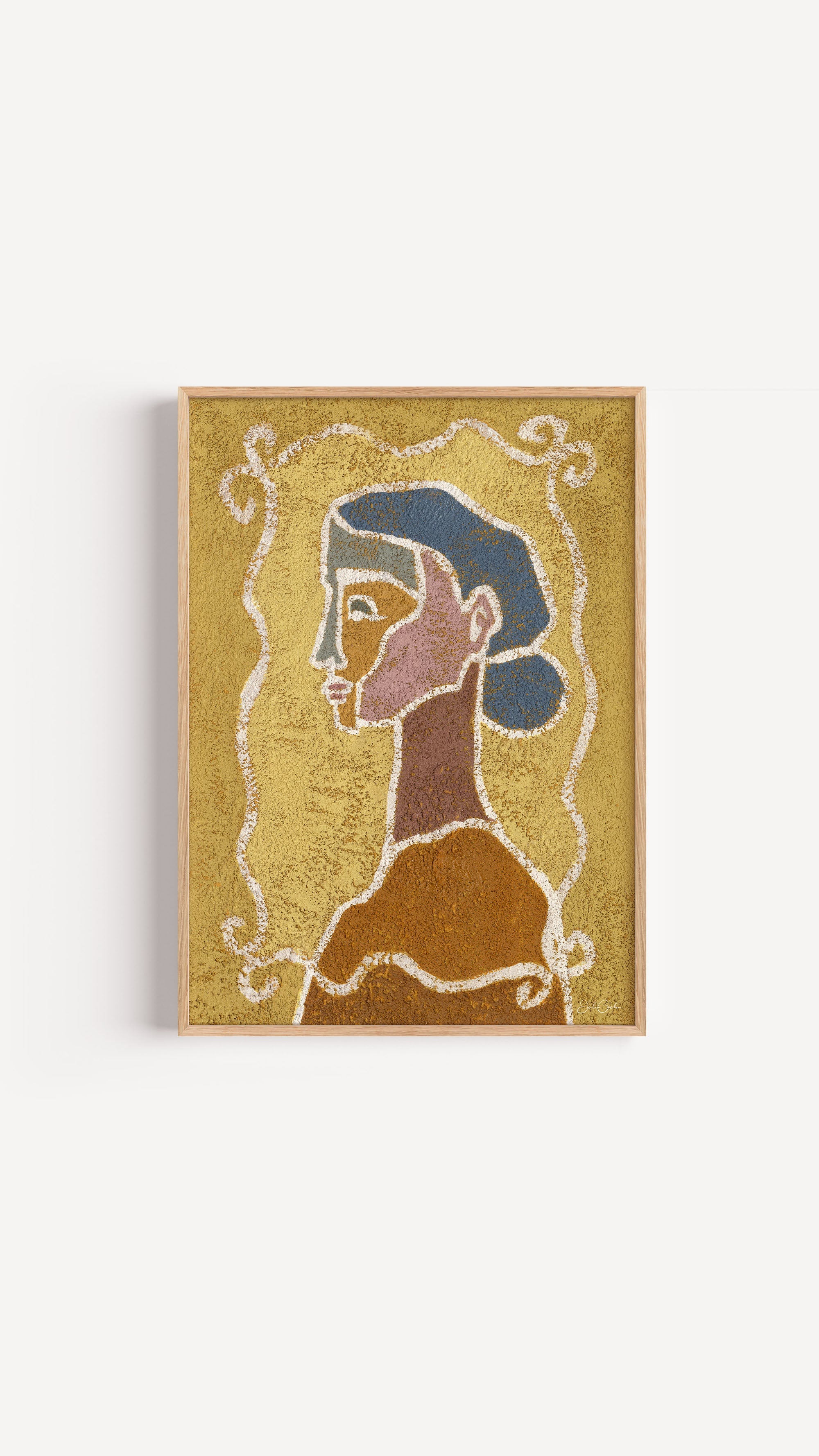 Colour Story No. 12 - Portrait Wall Art Print