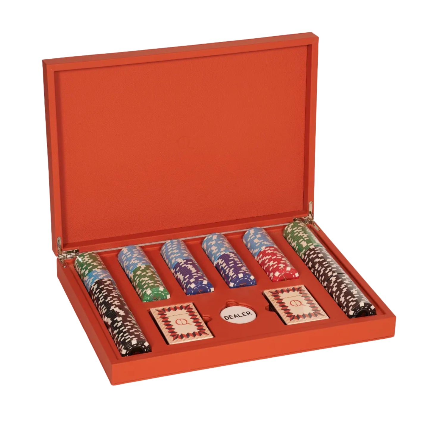 Poker Set Orange