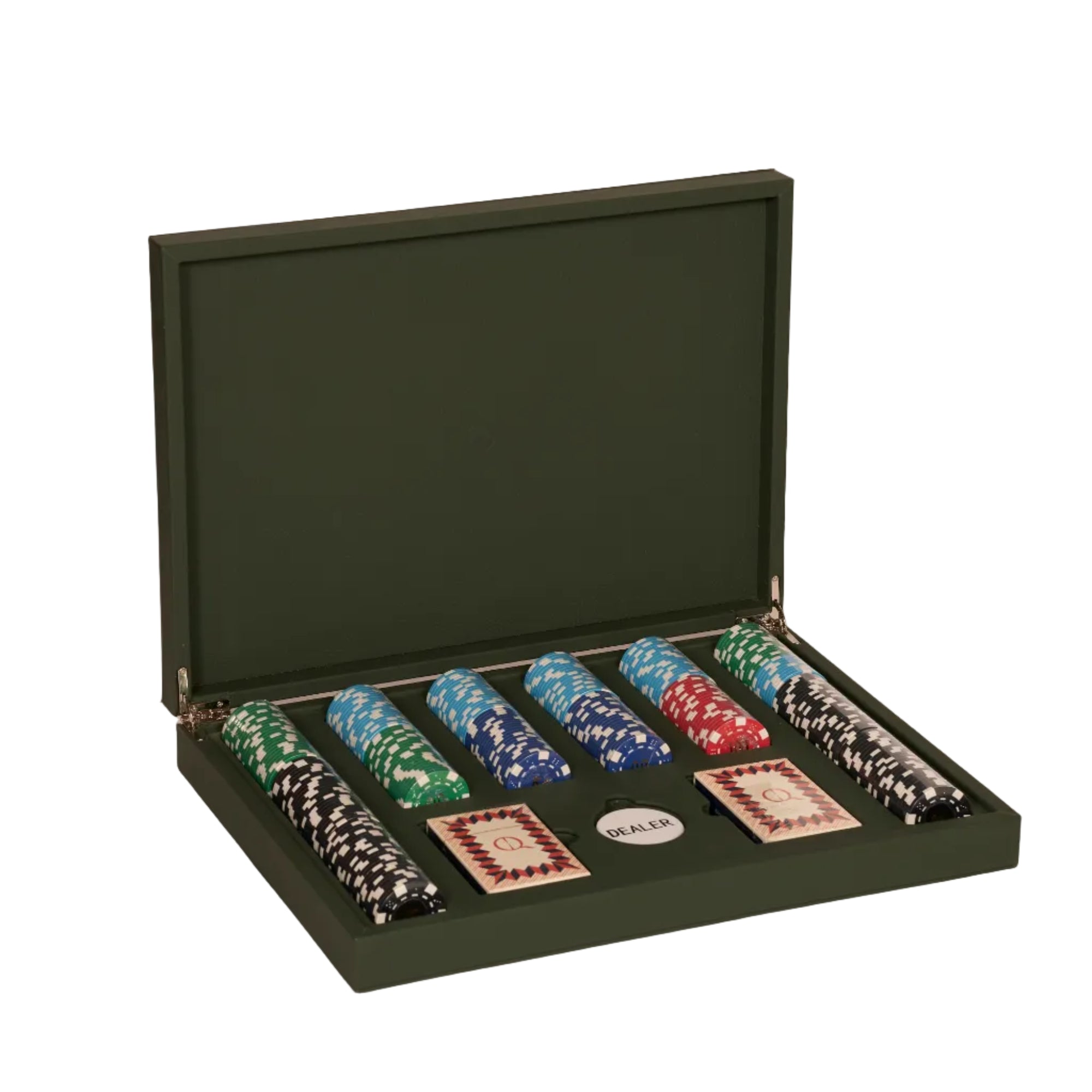 Poker Set Green