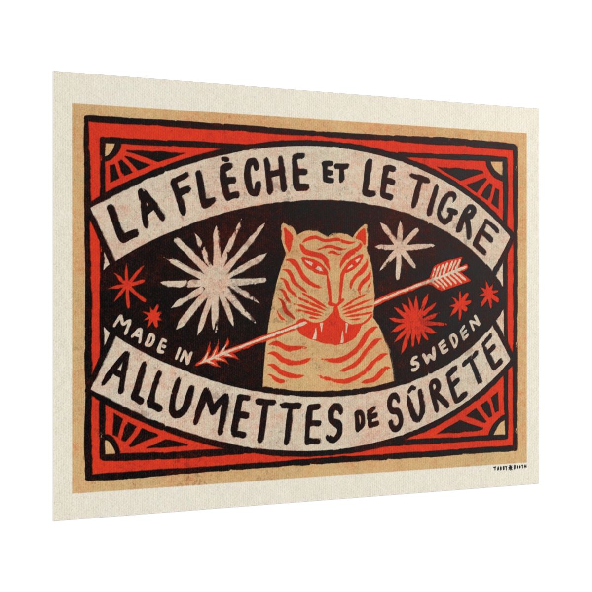 Tabby Booth MATCHBOX Fine Art Print