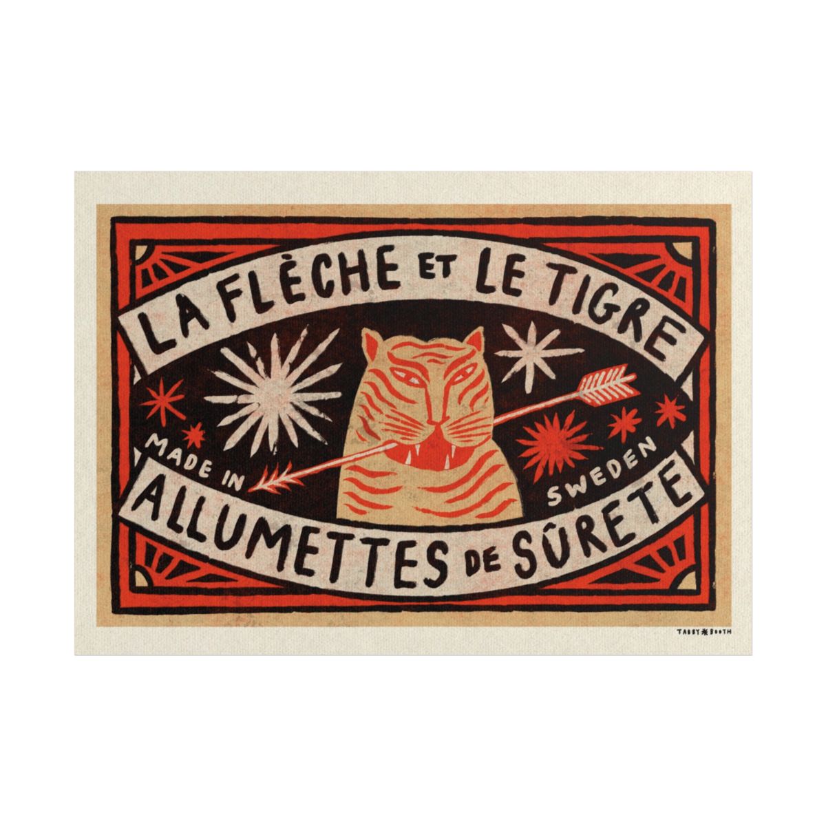 Tabby Booth MATCHBOX Fine Art Print