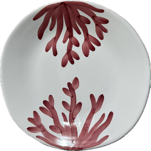 Corallo Plate 20 cm Bordeaux Coral