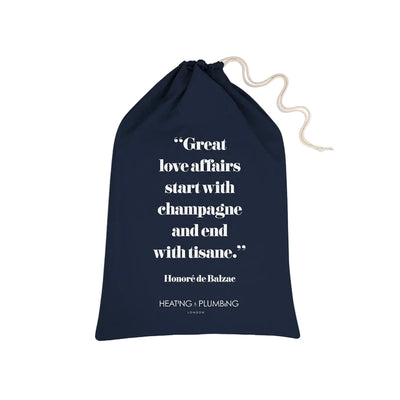 Cotton Storage/Gift Bag - Balzac - Heating & Plumbing London - Throw