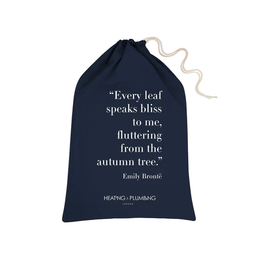 Cotton Storage/Gift Bag - Brontë - Heating & Plumbing London - Throw