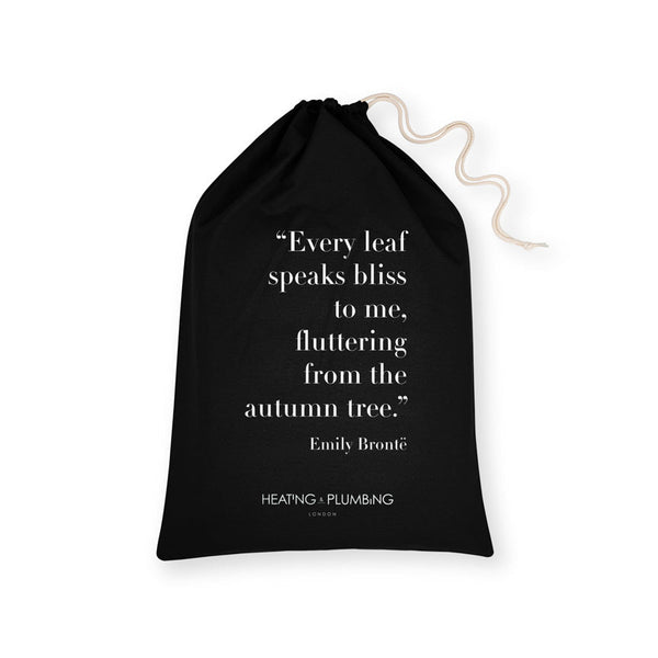 Cotton Storage/Gift Bag - Brontë - Heating & Plumbing London - Throw