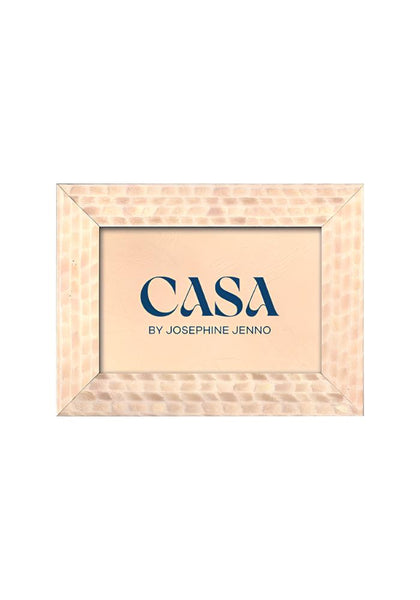 Cream and Beige Patterned Photo Frame 7x5" - Casa by Josephine Jenno
