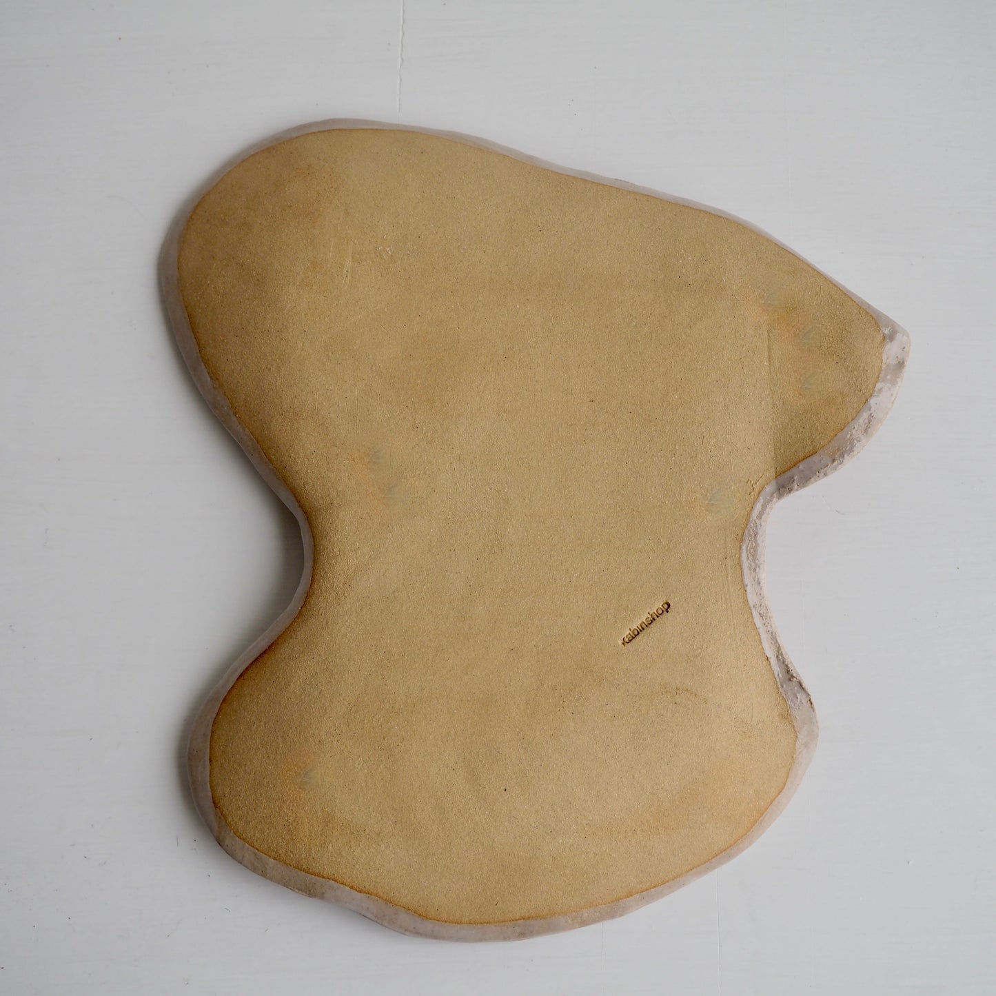 Handmade Ceramic Curvy Cherry Plate