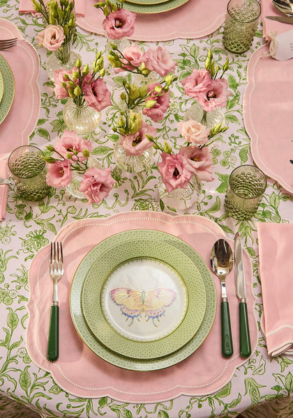 4-Piece Forest Green Cutlery Set