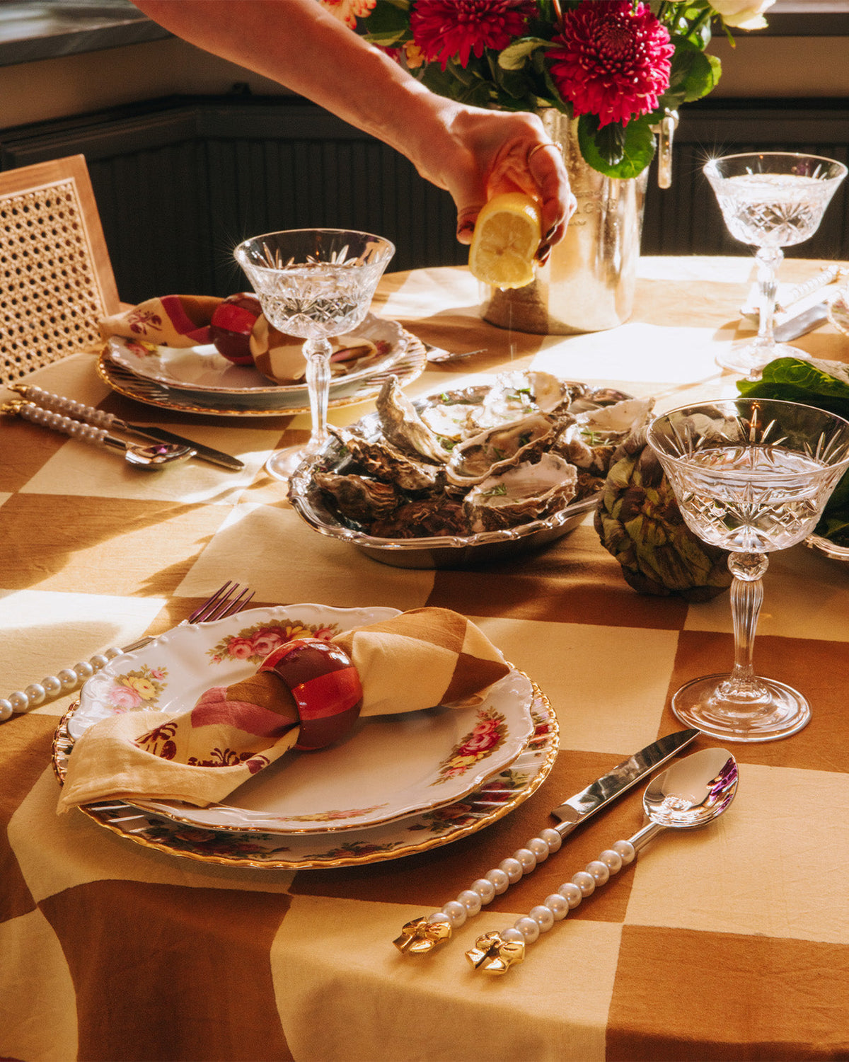 Pearls & Bow Cutlery