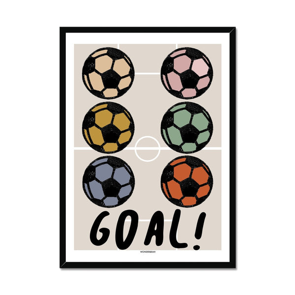 Muted Tones Goal! Children's Print