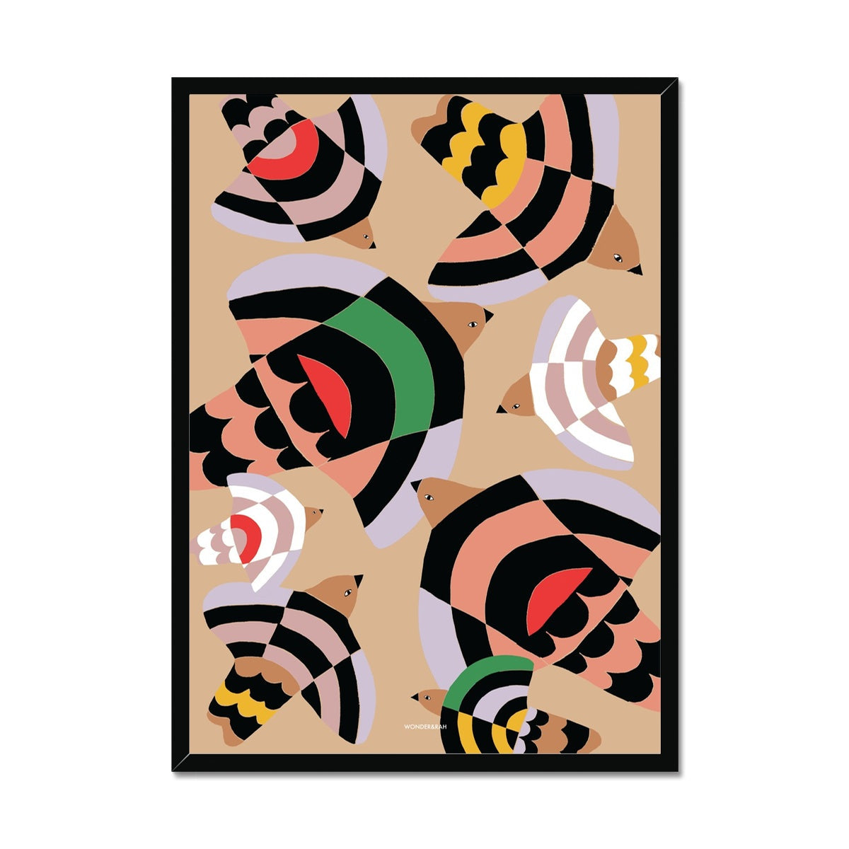 Summer Flock Children's Print