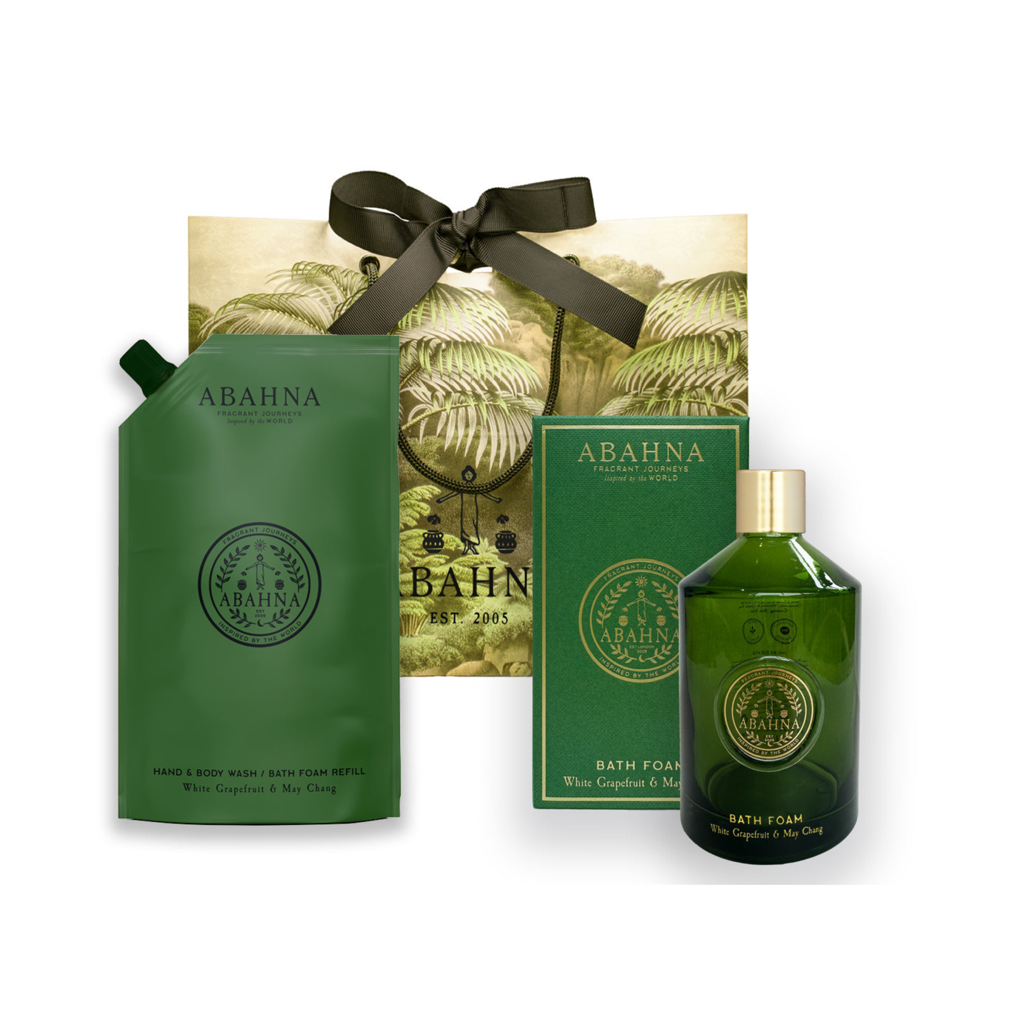 Bath Foam Refill Set - White Grapefruit & May Chang