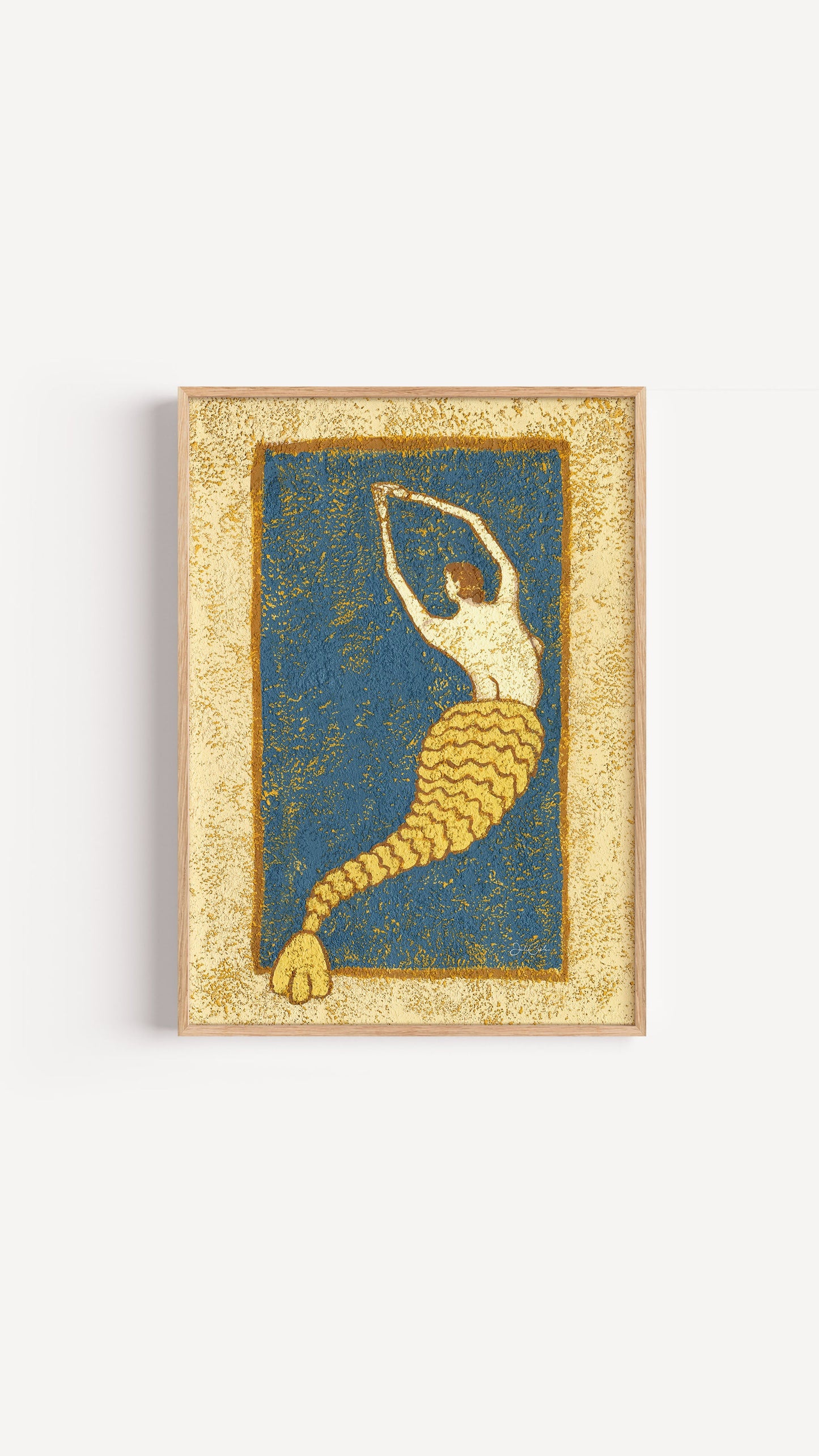 Dancing in the Deep - Mermaid Wall Art Print