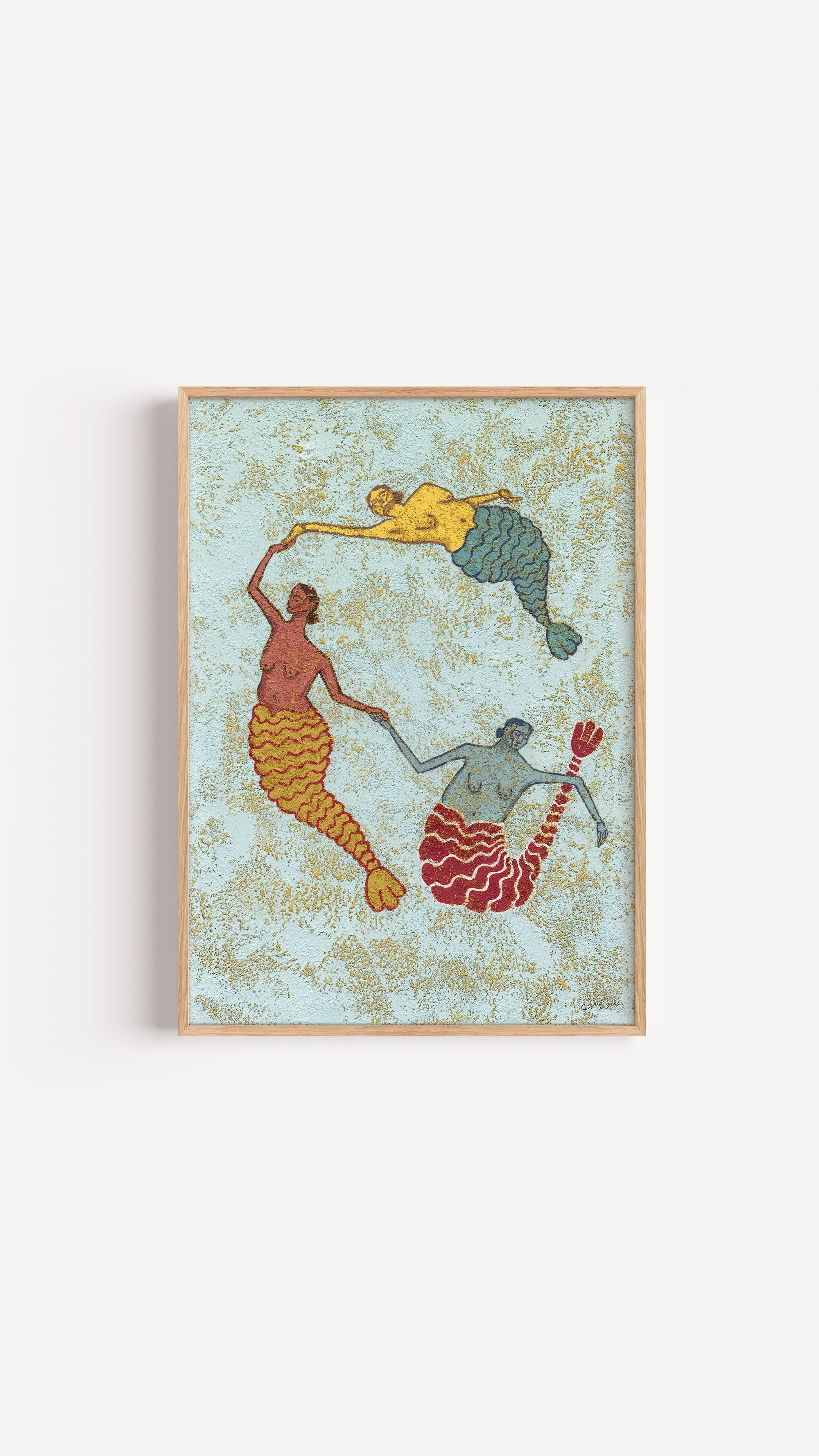 Daughters of the Deep – Mermaid Wall Art Print