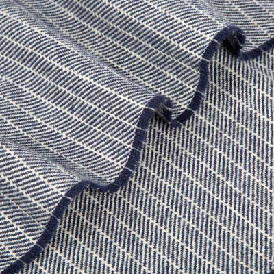 Daydreams - Merino Lambswool Throw - Navy - Heating & Plumbing London - Throw