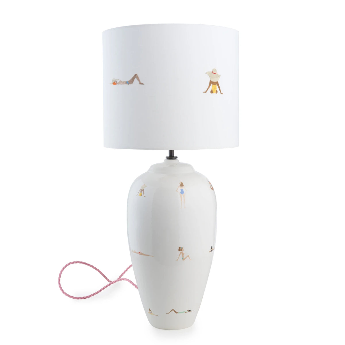 Pampelonne Tall Lamp & Small Lampshade