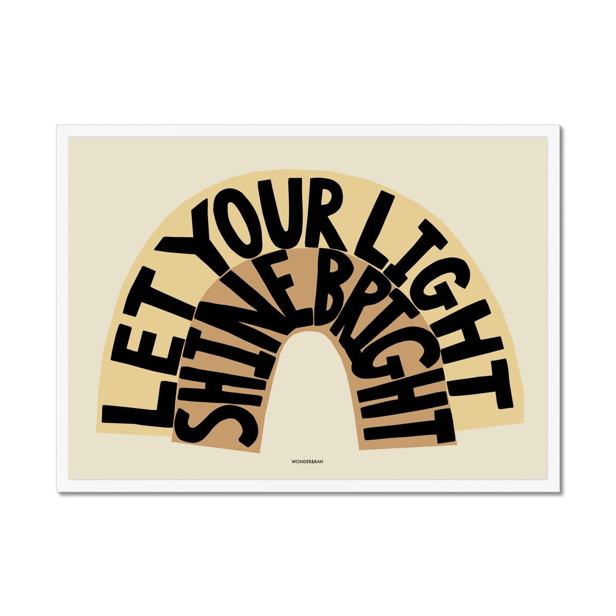 Yellow Shine Bright Children's Print