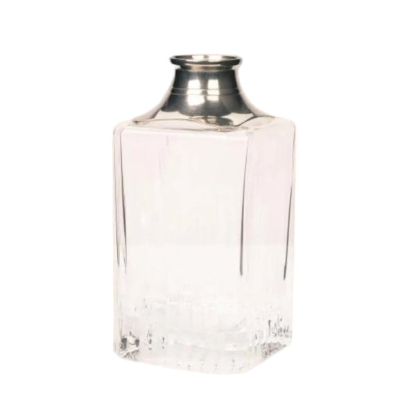 Decanter Silver Crest Crystal Decanter