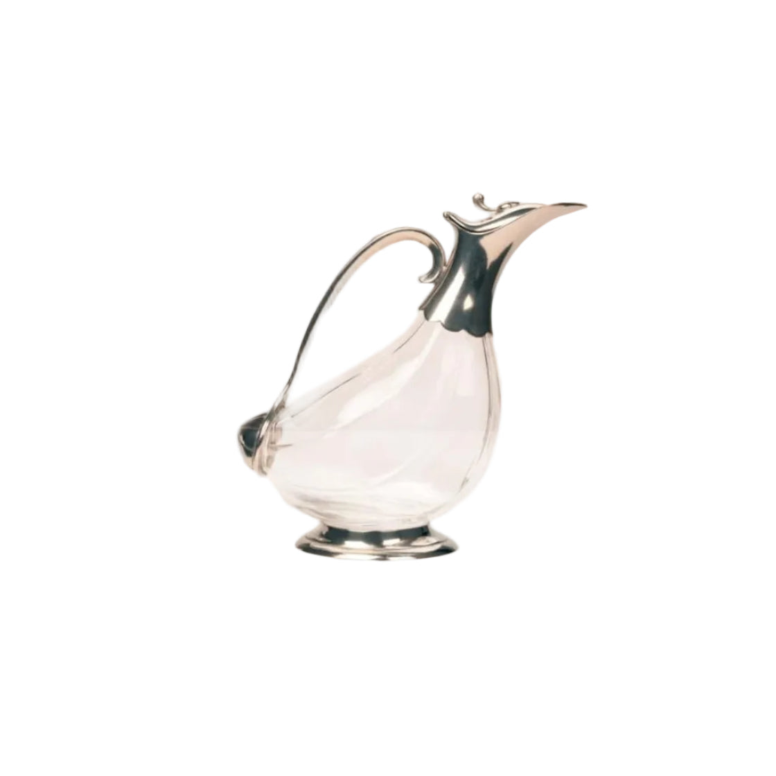 Decanter Silver Drake Crystal Decanter