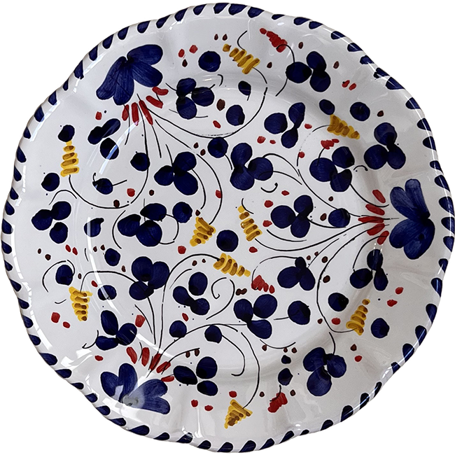 Deruta Plate 20 cm Blue
