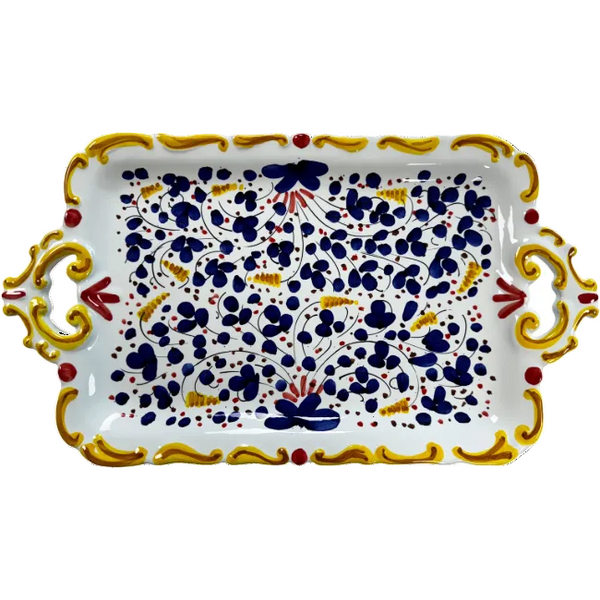 Serving Tray Deruta 44 cm Navy Blue