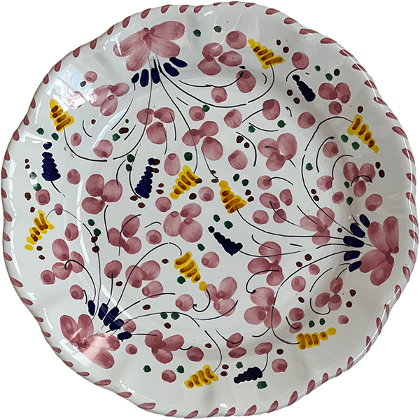 Deruta Plate 25 cm Pink
